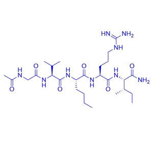 抑制剂多肽Ac-Gly-Val-Nle-Arg-Ile-NH2/PTD2