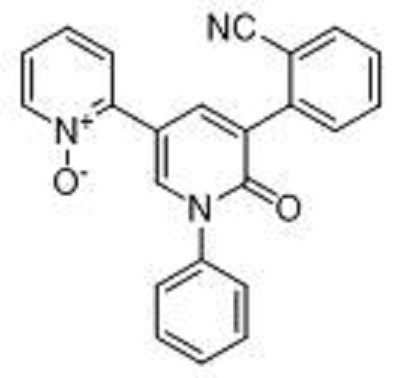 吡仑帕奈杂质4；3-(2-氰基苯基)-5-(2-N-氧吡啶基)-1-苯基-1，2-二氢吡啶-2-酮,5'-(2-cyanophenyl)-6'-oxo-1'-phenyl-1',6'-dihydro-[2,3'-bipyridine] 1-oxide