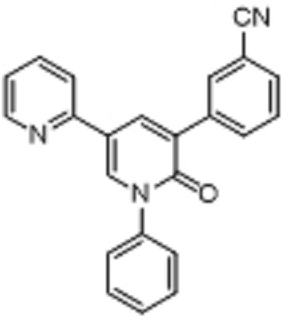 吡仑帕奈杂质13；3-(2-氰基苯基)-5-(2-N-氧吡啶基)-1-苯基-1，2-二氢吡啶-2-酮,3-(6'-oxo-1'-phenyl-1',6'-dihydro-[2,3'-bipyridin]-5'-yl)benzonitrile