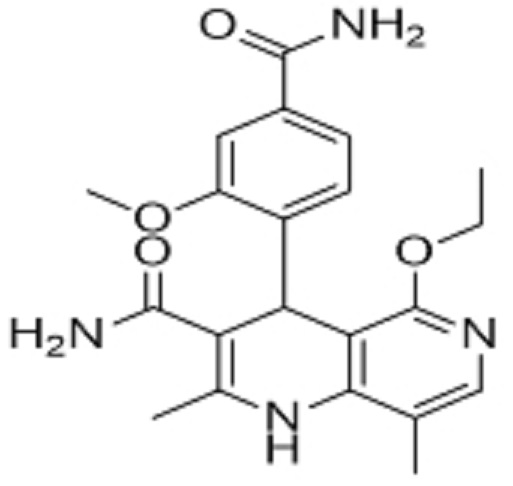 非奈利酮杂质2;4-(4-氨基甲酰基-2-甲氧基苯基)-5-乙氧基-2,8-二甲基-1,4-二氢-1,6-萘啶-3-甲酰胺,4-(4-carbamoyl-2-methoxyphenyl)-5-ethoxy-2,8-dimethyl-1,4-dihydro-1,6-naphthyridine-3-carboxamide