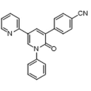 吡仑帕奈杂质16；3-(4-氰基苯基)-5-(2-吡啶基)-1-苯基-1，2-二氢吡啶-2-酮