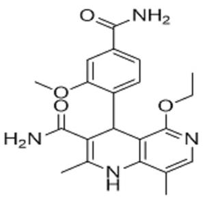 非奈利酮杂质2;4-(4-氨基甲酰基-2-甲氧基苯基)-5-乙氧基-2,8-二甲基-1,4-二氢-1,6-萘啶-3-甲酰胺,4-(4-carbamoyl-2-methoxyphenyl)-5-ethoxy-2,8-dimethyl-1,4-dihydro-1,6-naphthyridine-3-carboxamide