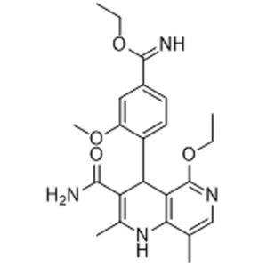 非奈利酮杂质7;4-(3-氨基甲酰基-5-乙氧基-2,8-二甲基-1,4-二氢-1,6-萘啶-4-基)-3-甲氧基苯甲亚胺乙醚