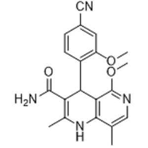 非奈利酮杂质11;4-(4-氰基-2-甲氧基苯基)-5-甲氧基-2,8-二甲基-1,4-二氢-1,6-萘啶-3-甲酰胺