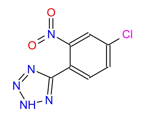 5-(2-硝基-4-氯苯基)-2H-四唑,5-(4-Chloro-2-nitrophenyl)-2H-tetrazole