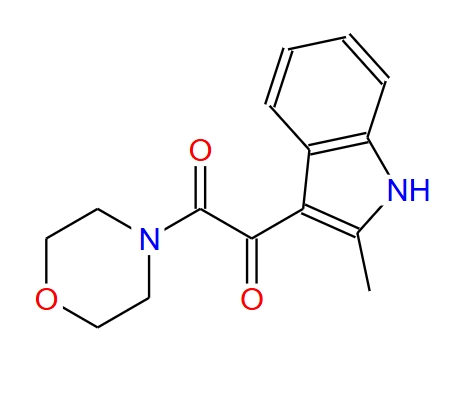 1-(2-甲基-1H-吲哚-3-基)-2-吗啉-4-基-乙烷-1,2-二酮,1-(2-METHYL-1H-INDOL-3-YL)-2-MORPHOLINO-1,2-ETHANEDIONE