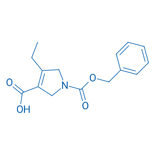 1-[(芐氧基)羰基] -4-乙基-2,5-二氫-1H-吡咯-3-羧酸,1-[(benzyloxy)carbonyl]-4-ethyl-2,5-dihydro-1H-pyrrole-3-carboxylic acid