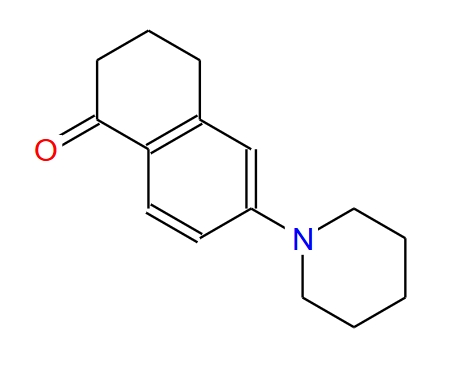 6-(哌啶-1-基)-3,4-二氫萘-1(2H)-酮,6-(piperidin-1-yl)-3,4-dihydronaphthalen-1(2H)-one