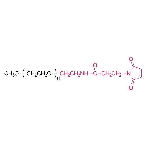 甲氧基聚乙二醇马来酰亚胺（酰胺键）,mPEG-MAL