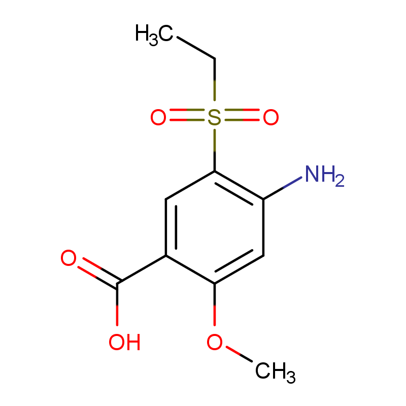 阿米酸,4-Amino-5-ethylsulfonyl-2-methoxybenzoic acid