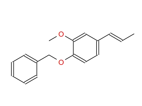 1-芐氧基-2-甲氧基-4-丙烯基苯,1-BENZYLOXY-2-METHOXY-4-(1-PROPENYL)BENZENE