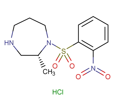 (R)-2-甲基-1-((2-硝基苯基)磺酰基)-1,4-二氮杂卓盐酸盐,(R)-2-Methyl-1-((2-nitrophenyl)sulfonyl)-1,4-diazepane hydrochloride