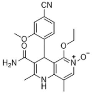 非奈利酮氧化杂质;Finerenone N-Oxide;3-氨基甲酰基-4-(4-氰基-2-甲氧基苯基)-5-乙氧基-2,8-二甲基-1,4-二氢-1,6-萘啶 6-氧化物