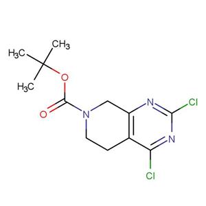 2,4-二氯-5,6-二氫吡啶并[3,4-d]嘧啶-7-甲酸叔丁酯；916420-27-4