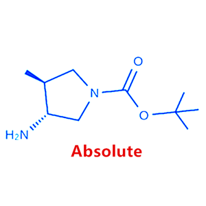 (3R,4S)-3-氨基-4-甲基吡咯烷-1-羧酸叔丁酯,(3R,4S)-tert-Butyl 3-amino-4-methylpyrrolidine-1-carboxylate