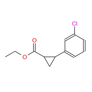 2-(3-氯苯基)环丙烷甲酸乙酯