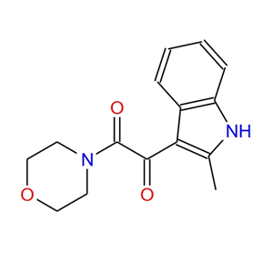 1-(2-甲基-1H-吲哚-3-基)-2-嗎啉-4-基-乙烷-1,2-二酮