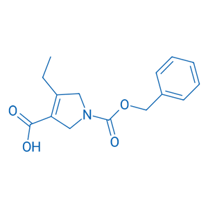 1-[(苄氧基)羰基] -4-乙基-2,5-二氢-1H-吡咯-3-羧酸