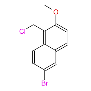 6-溴-1-(氯甲基)-2-萘甲醚,6-BROMO-1-(CHLOROMETHYL)-2-METHOXYNAPHTHALENE