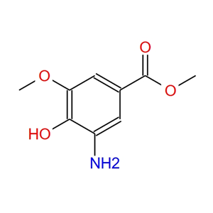 3-氨基-4-羥基-5-甲氧基苯甲酸甲酯