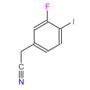 3-氟-4-碘苯乙腈,3-fluoro-4-iodophenylacetonitrile