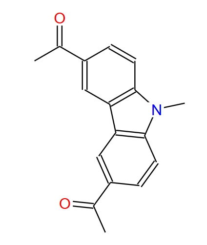 9-甲基-3,6-二乙酰基咔唑,3,6-Diacetyl-9-methyl-9H-carbazole