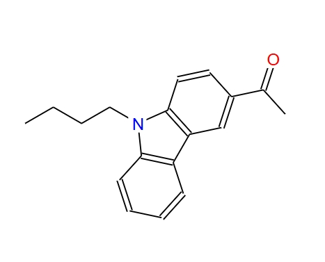 9-正丁基-3-乙?；沁?3-Acetyl-9-butyl-9H-carbazole