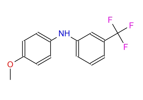 3-三氟甲基-4'-甲氧基二苯基胺,3-TRIFLUOROMETHYL-4'-METHOXYDIPHENYLAMINE