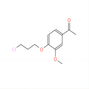 4-(3-氯丙氧基)-3-甲氧基苯乙酮,4-(3-chloropropoxy)-3-methoxyacetophenone