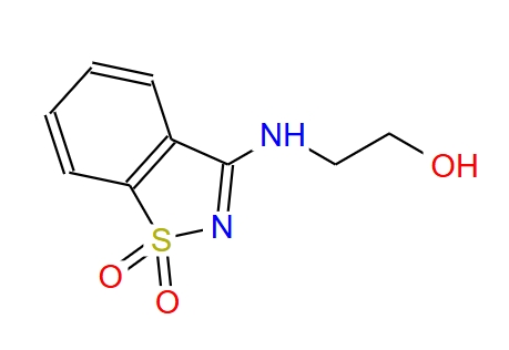 2-[(1,1-二氧代-1,2-苯并異噻唑-3-基)氨基]乙醇,2-(1,1-DIOXO-1H-1LAMBDA6-BENZO[D]ISOTHIAZOL-3-YLAMINO)-ETHANOL