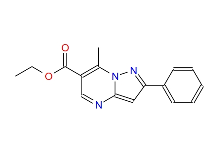 7-甲基-2-苯基吡唑并[1,5-A]嘧啶-6-羧酸乙酯,ETHYL 7-METHYL-2-PHENYLPYRAZOLO[1,5-A]PYRIMIDINE-6-CARBOXYLATE