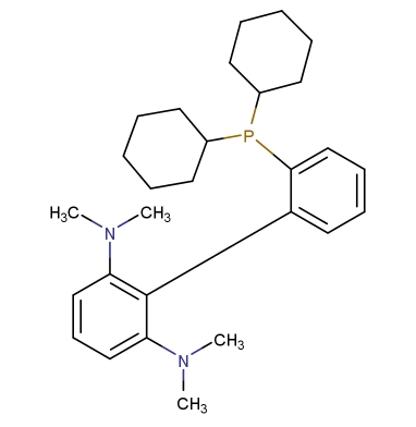 2-二環(huán)己基膦-2'6'-雙(N,N-二甲胺基)-1,1'-聯(lián)苯,2-Dicyclohexylphosphino-2',6'-bis(N,N-dimethylamino)biphenyl