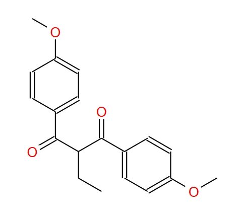 2-乙基-1,3-二(4-甲氧基苯基)-1,3-丙二酮,2-ethyl-1,3-bis(4-methoxyphenyl)propane-1,3-dione