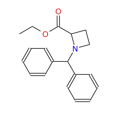 1-二苯甲基-氮雜環(huán)丁烷-2-甲酸乙酯,Ethyl 1-benzhydrylazetidine-2-carboxylate