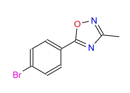 5-(4-溴苯基)-3-甲基-1,2,4-噁二唑,5-(4-BROMOPHENYL)-3-METHYL-1,2,4-OXADIAZOLE