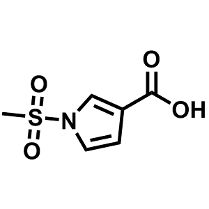 1-(甲基磺?；?-1H-吡咯-3-羧酸,1-(Methylsulfonyl)-1H-pyrrole-3-carboxylic acid