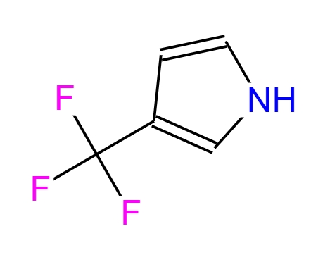 3-(三氟甲基)吡咯,3-(trifluoromethyl)-1H-pyrrole