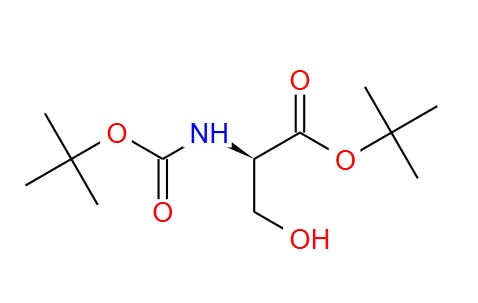 (R)-2-((叔丁氧基羰基)氨基)-3-羥基丙酸叔丁酯,(R)-tert-Butyl 2-((tert-butoxycarbonyl)amino)-3-hydroxypropanoate