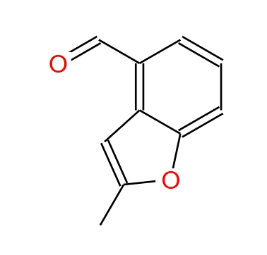 2-甲基苯并呋喃-4-甲醛,4-Benzofurancarboxaldehyde, 2-methyl-