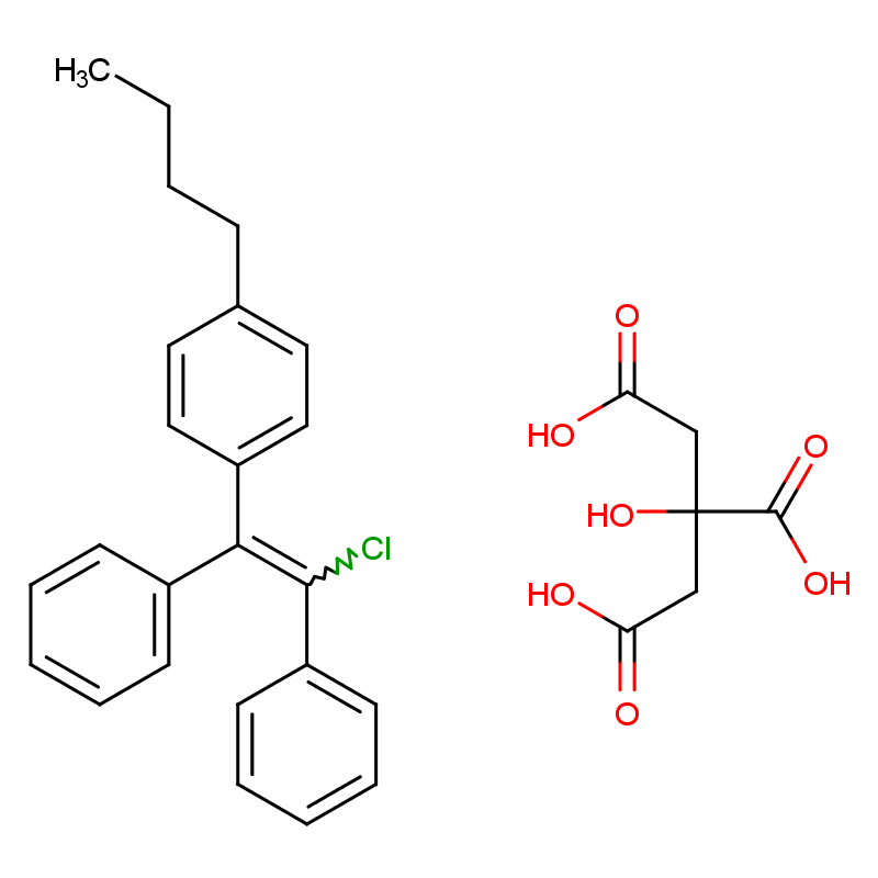 恩氯米芬檸檬酸鹽,trans-clomifene citrate