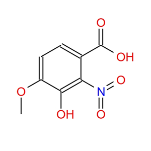 3-羟基-4-甲氧基-2-硝基苯甲酸