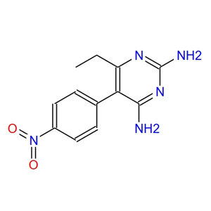 6-乙基-5-(4-硝基苯基)嘧啶-2,4-二胺