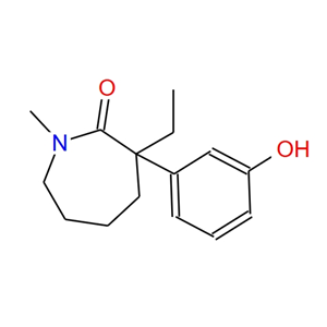 3-乙基六氫-3-(3-羥基苯基)-1-甲基-2H-氮雜卓-2-酮