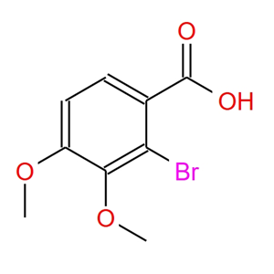 2-溴-3,4-二甲氧基苯甲酸