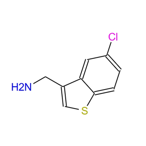 (5-氯-1-苯并噻吩-3-基)甲胺