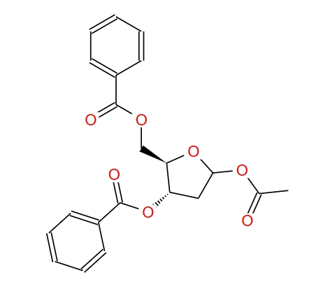 1-乙酰基-2-脫氧-3,5-二-O-苯甲?；秽颂?1-Acetyl-2-deoxy-3,5-di-O-benzoylribofuranose