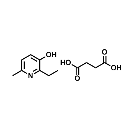 2-乙基-6-甲基-3-羟基吡啶琥珀酸盐,2-Ethyl-6-methylpyridin-3-ol succinate