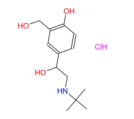 沙丁胺醇鹽酸鹽,Albuterol hydrochloride salt