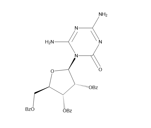 阿扎胞苷雜質(zhì)44,,6-Diamino-1-(2,3,5-tri-O-benzoyl-β-D-ribofuranosyl)-1,3,5-triazin-2(1H)-one