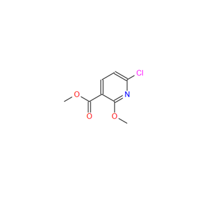 6-氯-2-甲氧基烟酸甲酯,3-Pyridinecarboxylic acid, 6-chloro-2-methoxy-, methyl ester
